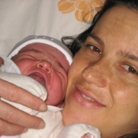 Albanian mother and newborn. (Photo courtesy of Jhpiego.) Albanian mother and newborn. (Photo courtesy of Jhpiego.)